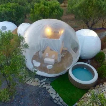 Luksusowy namiot Bubble Tent